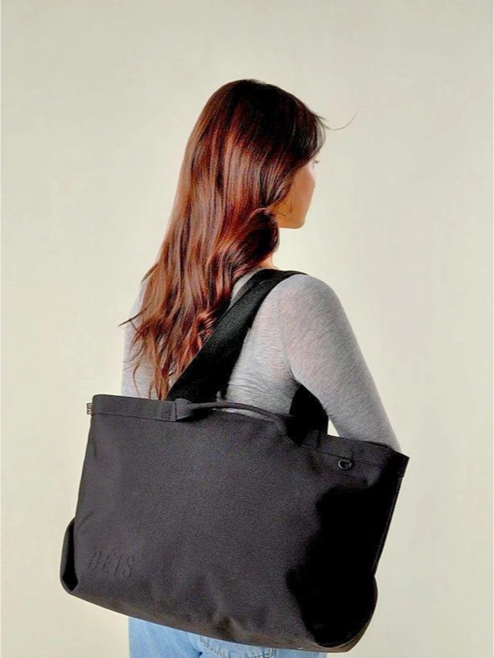 Béis The Travel Tote Travel Tote in Black NWT